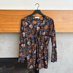 Bäcio Floral Mini Dress, Size S